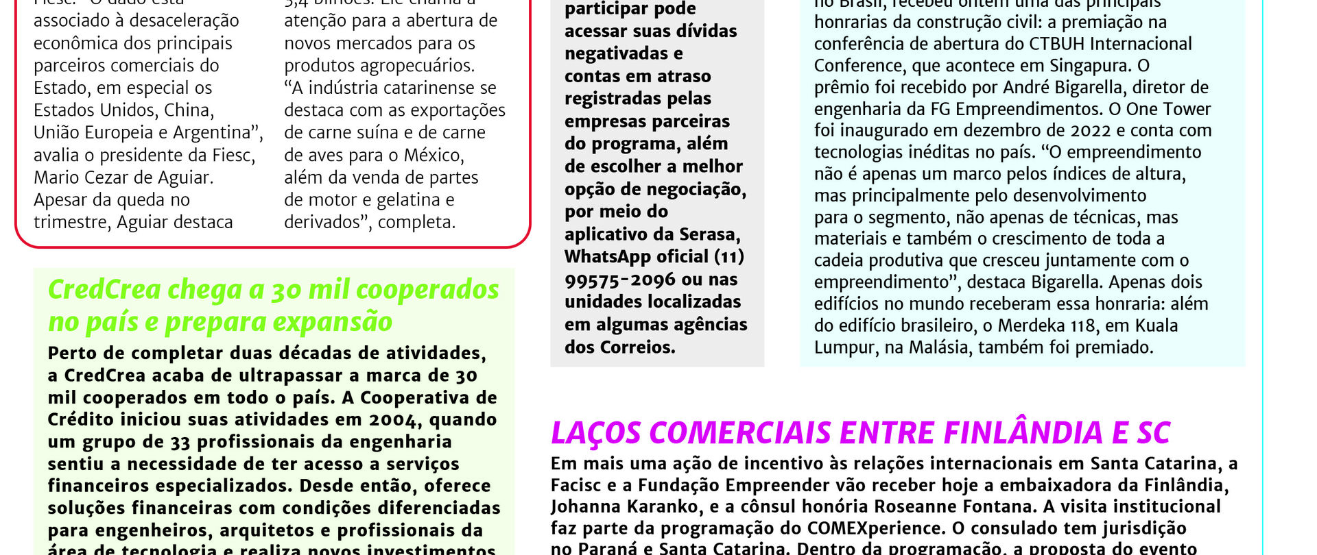 Exportações catarinenses atingem US$ 3 bilhões no terceiro trimestre