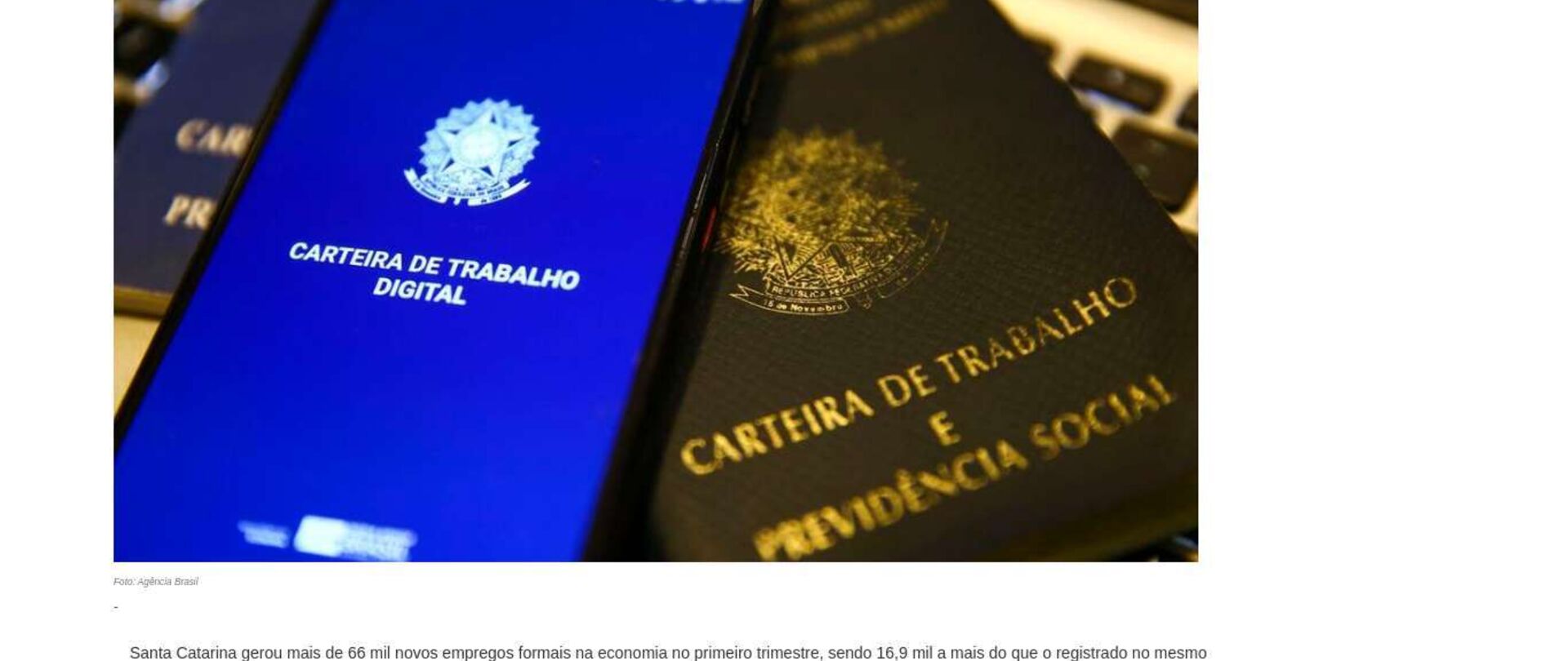 Indústria puxa geração de empregos em SC, com 35 mil novas vagas no primeiro trimestre