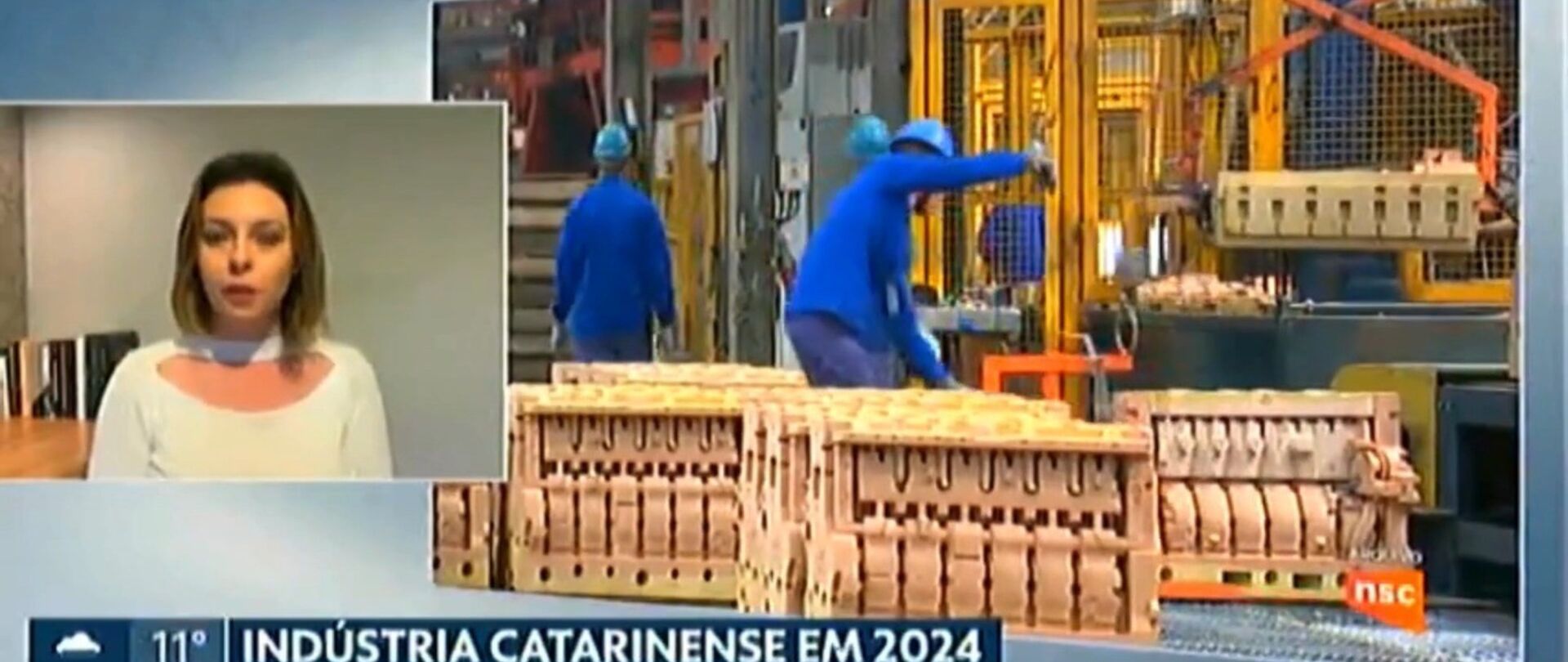 Produção industrial catarinense cresceu 5,8%
