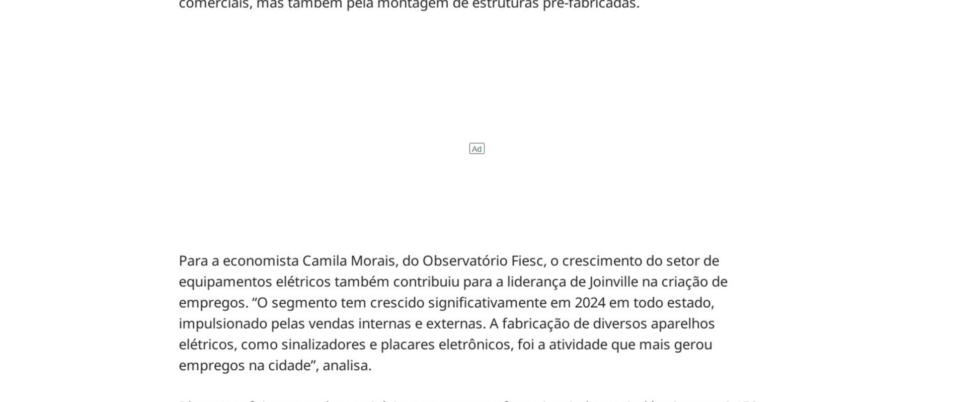 Conheça as cinco cidades que mais geraram empregos na indústria em SC