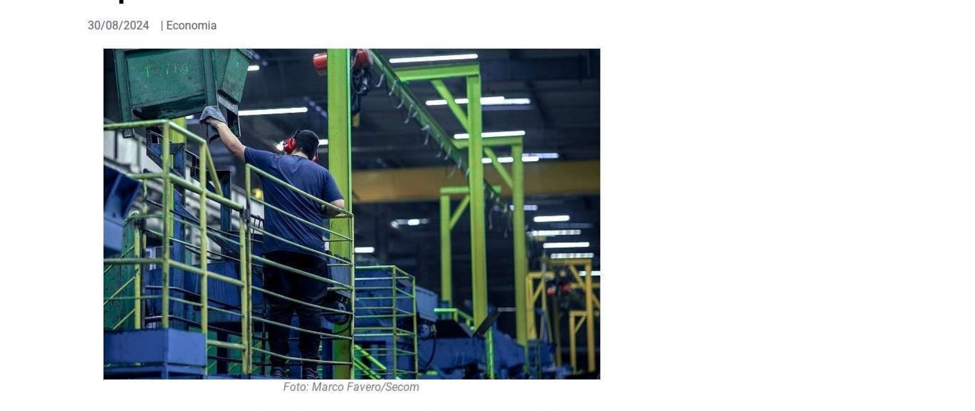 SC se destaca na geração de emprego e expansão industrial 