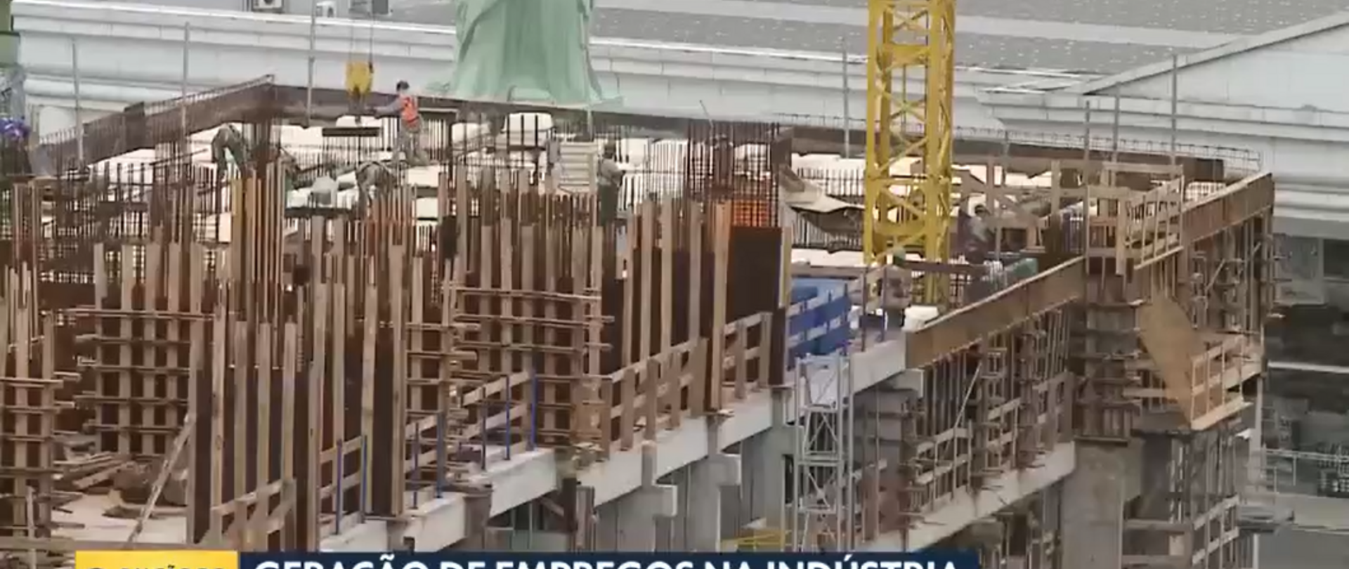 Geração de empregos na indústria de SC