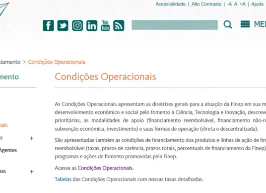 Finep_condicoes